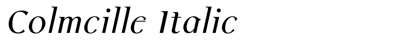 Colmcille Italic